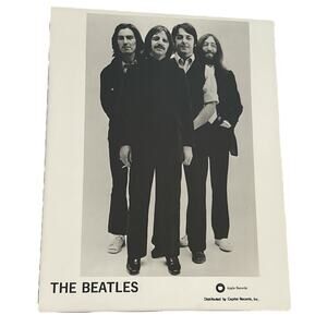 8x10 Print Beatles Just Before They Split in 1970 John Paul Ringo George